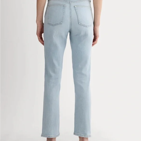 Like New Everlane Light Blue 27R Straight Leg Jeans - Picture 7 of 7